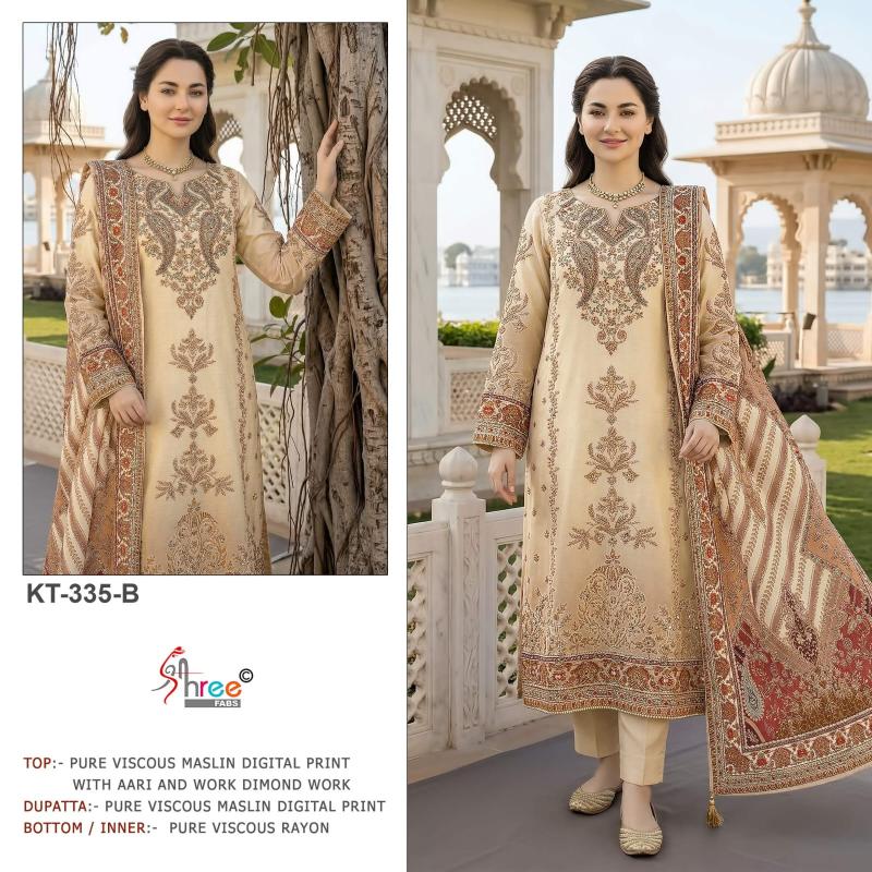 Shree fabs KT - 335 dress material wholesale